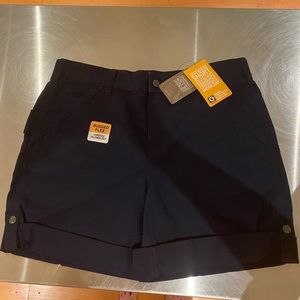 Womens Carhartt shorts. Size 14. Navy blue